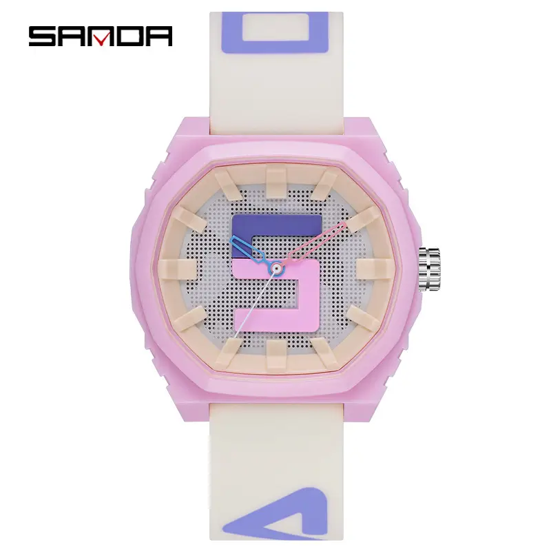 Sanda Pink 3D Digital Watch for Girls - Image 6