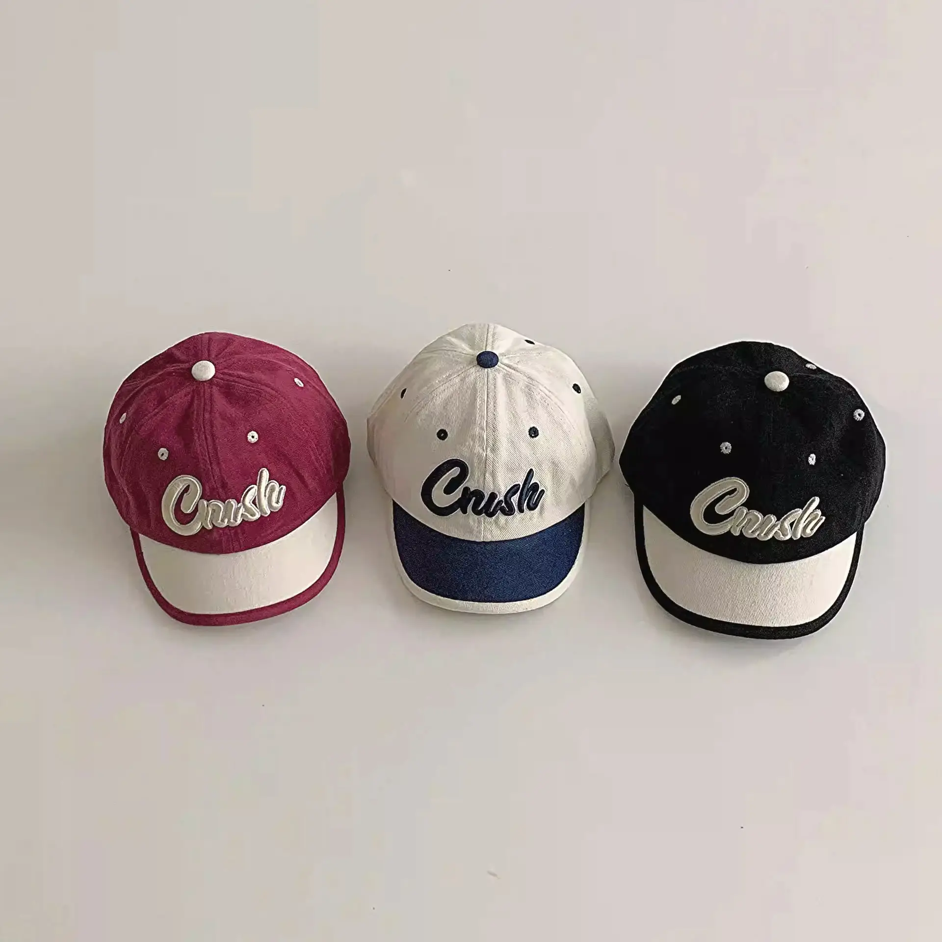 Yipan Boys' 2025 Spring Cap Set of 5