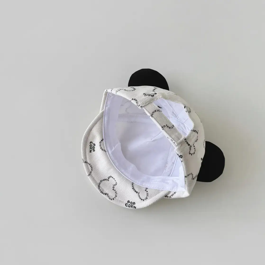 Newborn Baby Cap with Mickey Mouse Design - Image 4