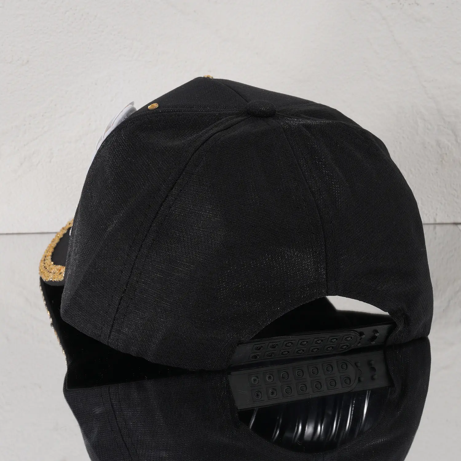 Women's Pink Butterfly Baseball Cap with Rhinestone & Pearl Decor — feature 11