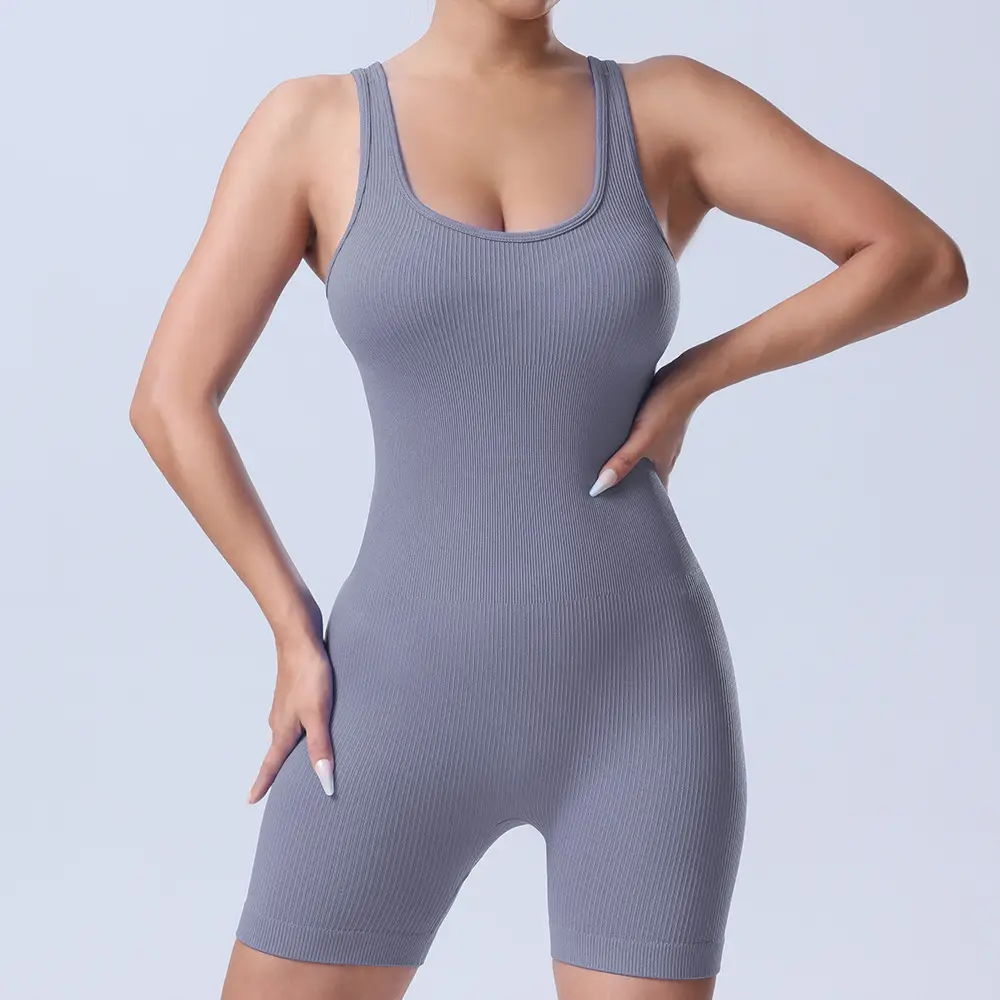 Peach Cross Back Yoga Pants for Women - Image 8