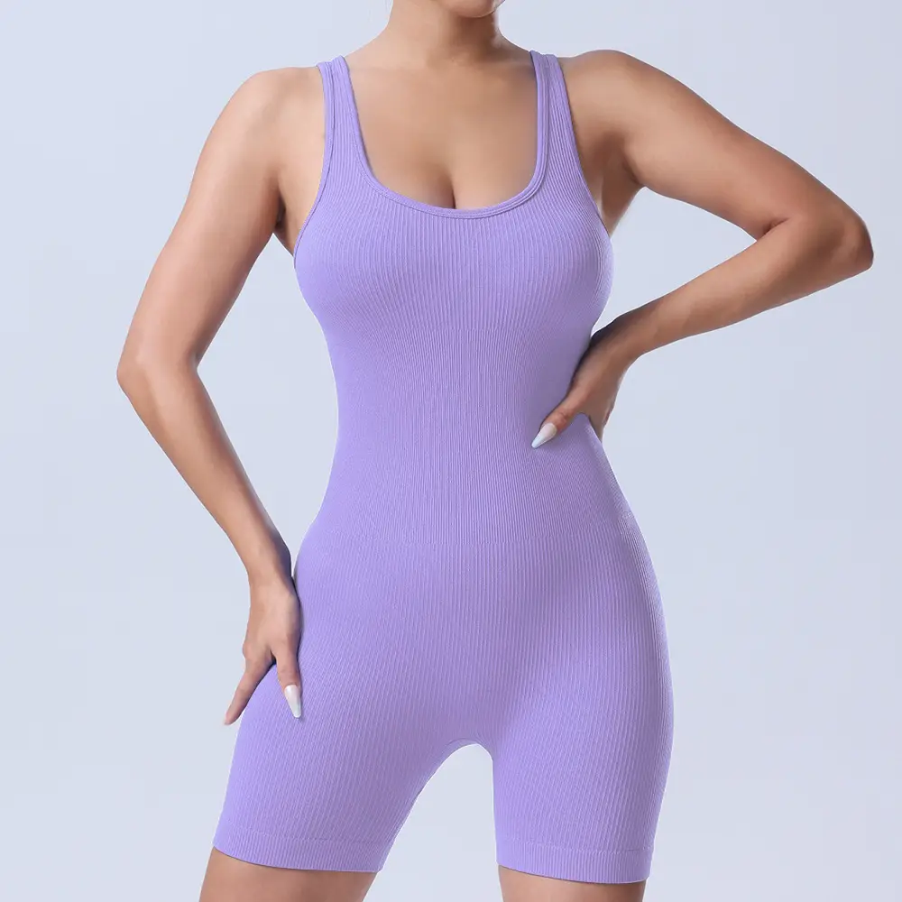 Peach Cross Back Yoga Pants for Women — feature 25