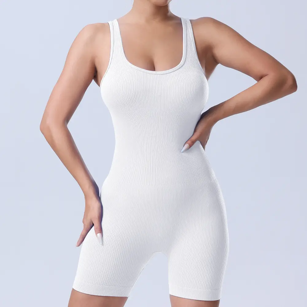 Peach Cross Back Yoga Pants for Women — feature 9