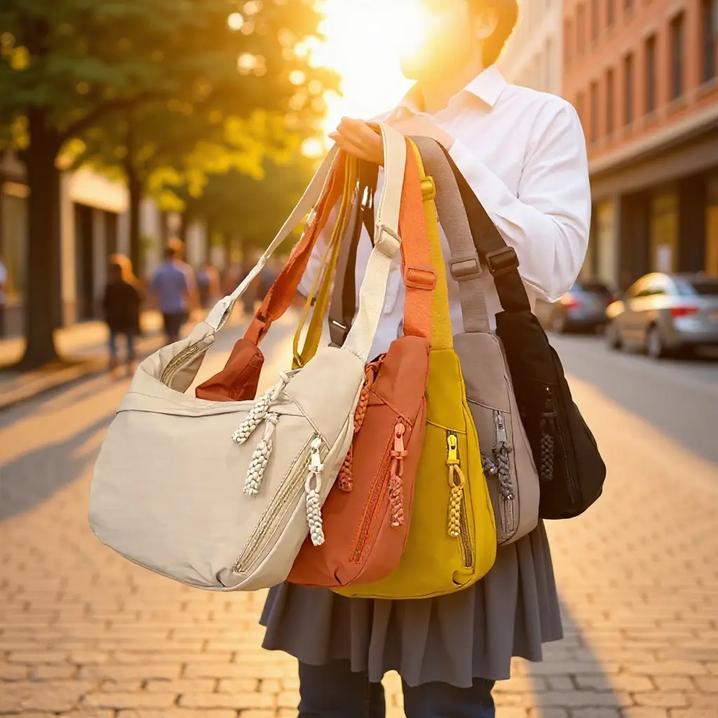 Women Crossbody Bag Beige 2026 Fashion