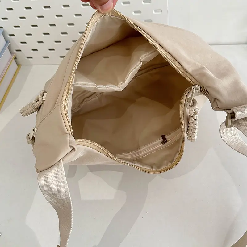 Women Crossbody Bag Beige 2026 Fashion