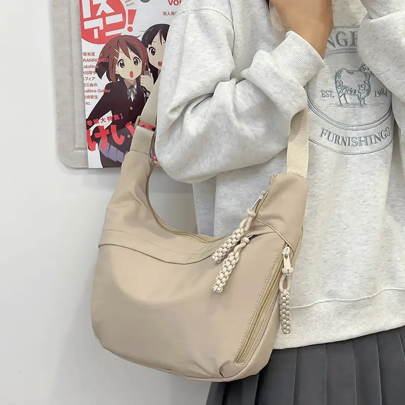 Women Crossbody Bag Beige 2026 Fashion
