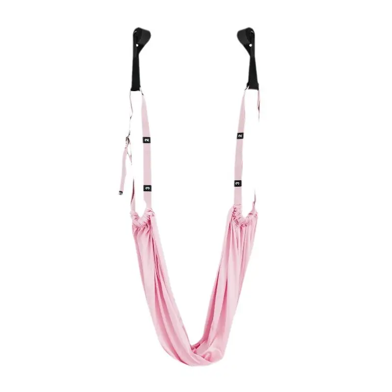 Pink Air Yoga Leg Press Belt for Lower Body Training