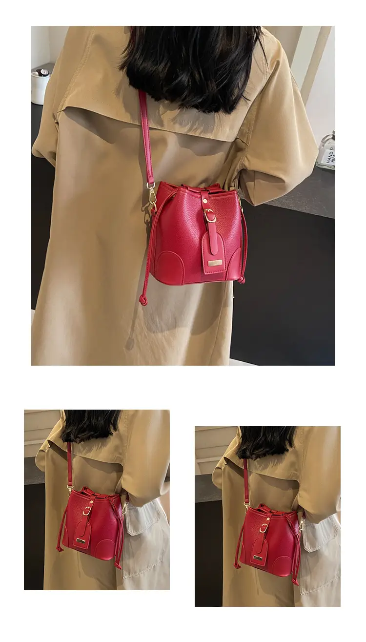 Vintage Brown Bucket Bag for Women 2024 — feature 10