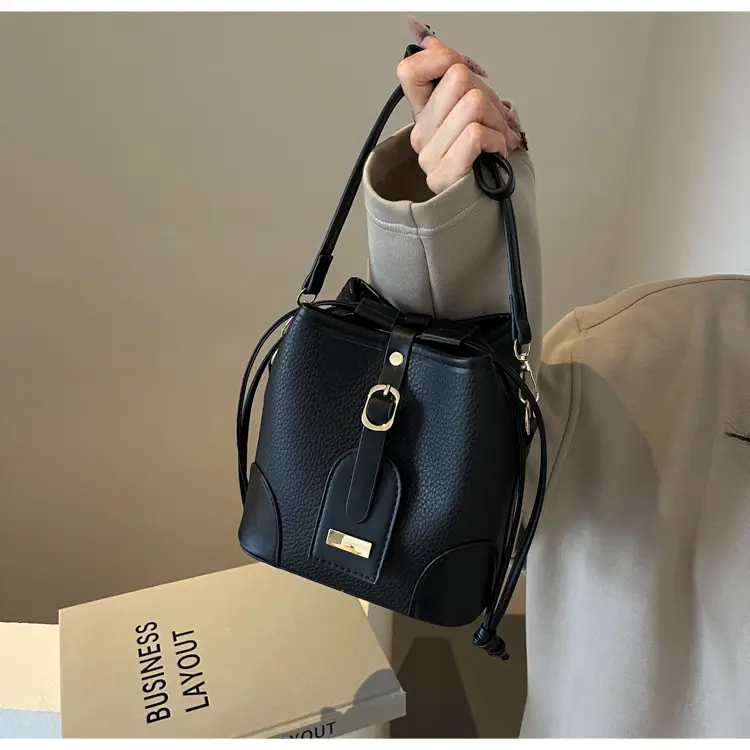 Vintage Brown Bucket Bag for Women 2024 — feature 14