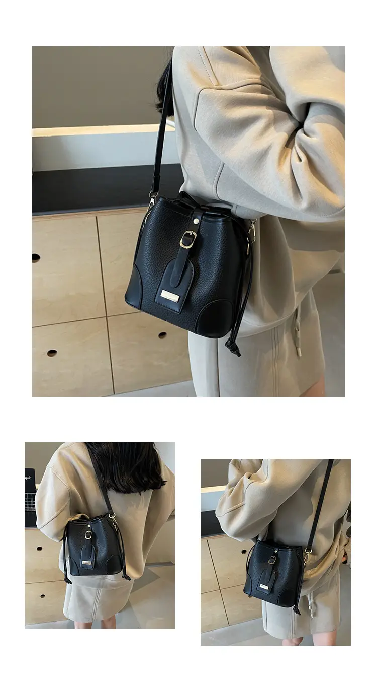 Vintage Brown Bucket Bag for Women 2024 — feature 9