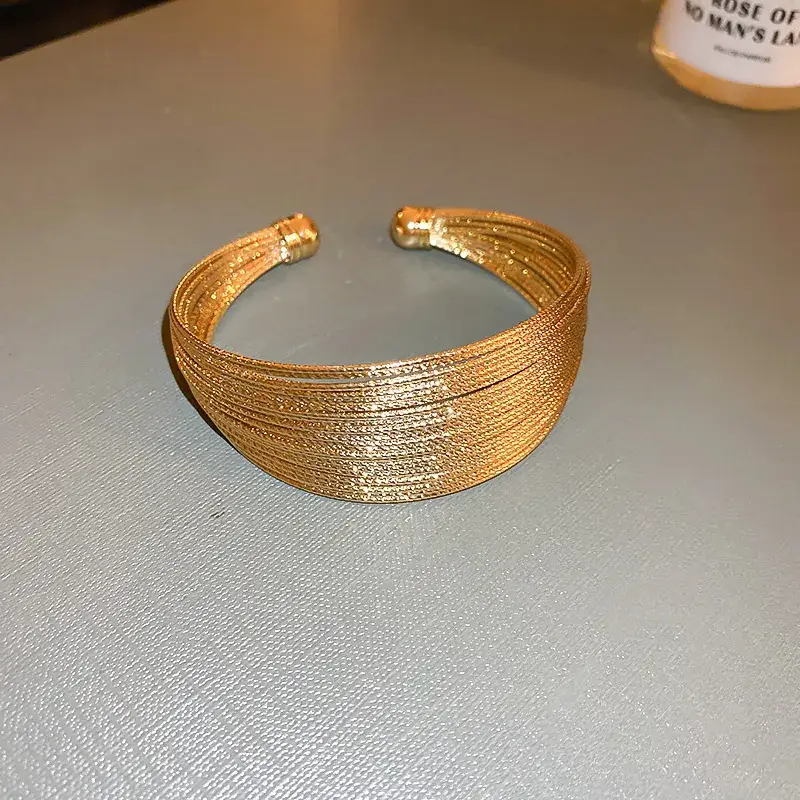 2024 Gold Zircon Cross Bracelet Light Luxury Design - Image 59