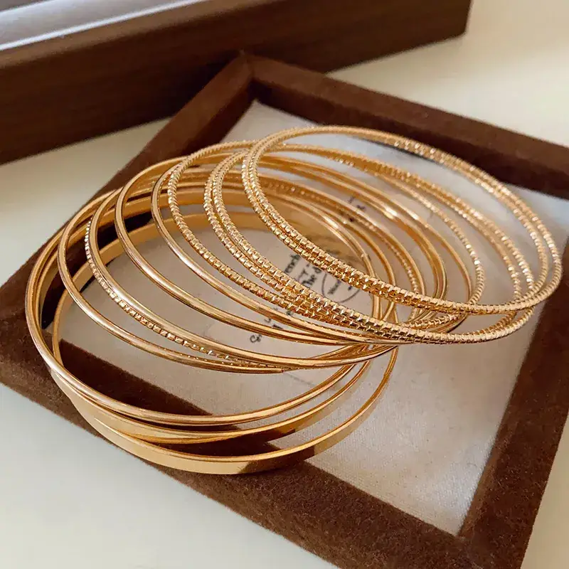 2024 Gold Zircon Cross Bracelet Light Luxury Design - Image 91