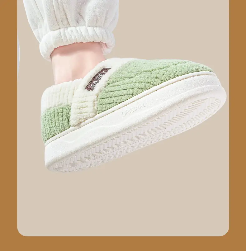 Women Cotton Slippers Warm Thick Non-slip Winter — feature 11