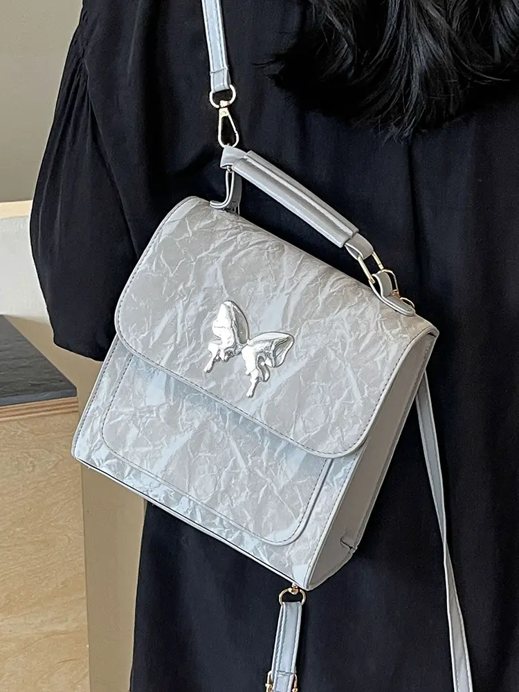 Women's Butterfly Crossbody Bag Light Green 2024 - Image 8