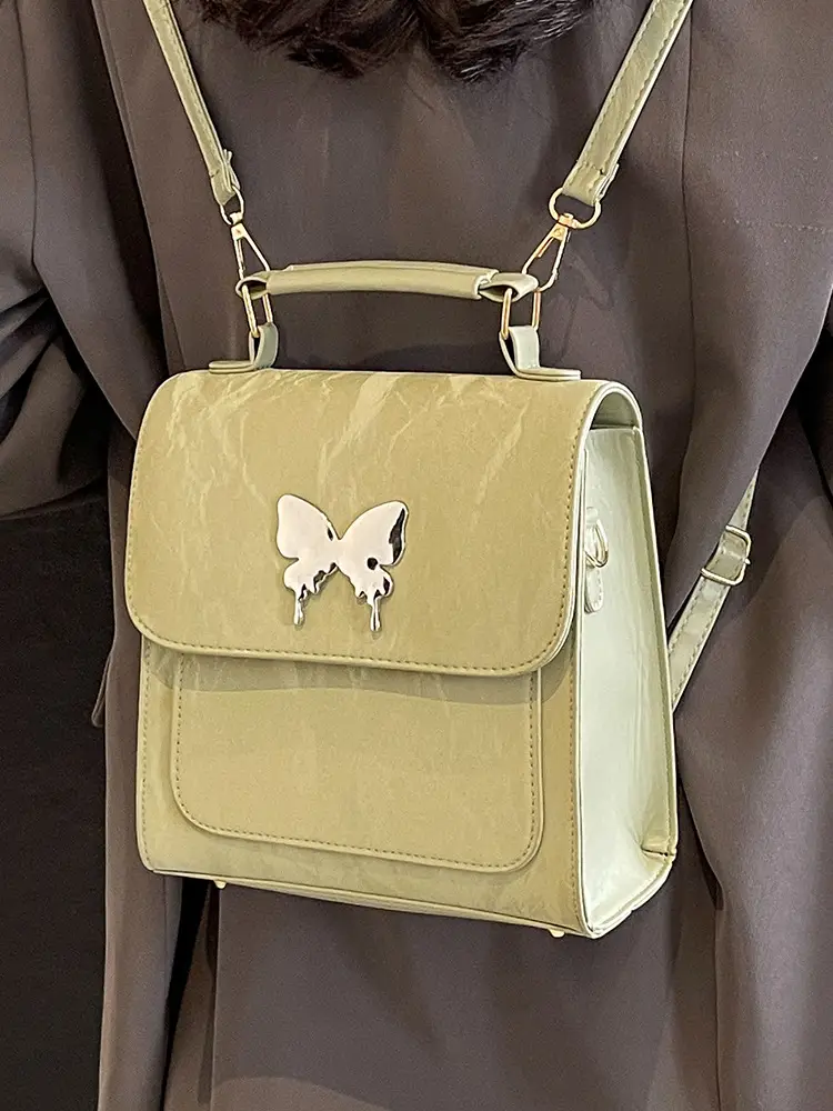 Women's Butterfly Crossbody Bag Light Green 2024 - Image 11