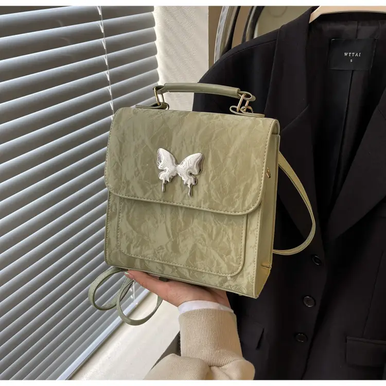 Women's Butterfly Crossbody Bag Light Green 2024 — feature 17