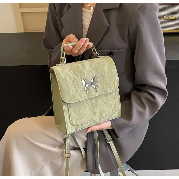 Women's Butterfly Crossbody Bag Light Green 2024 — feature 27