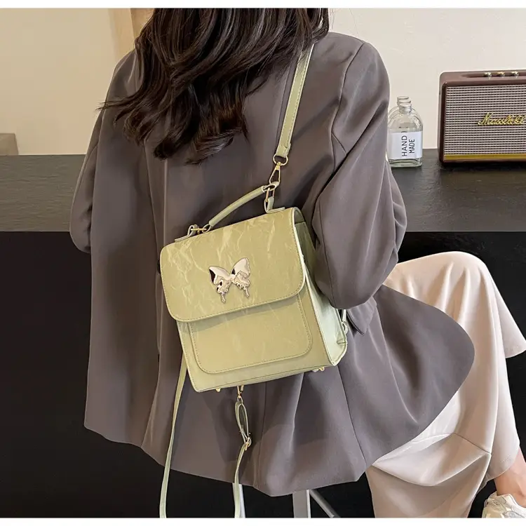Women's Butterfly Crossbody Bag Light Green 2024 — feature 30