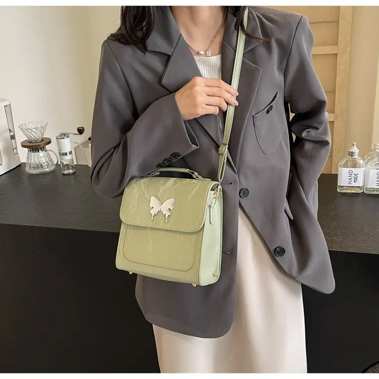 Women's Butterfly Crossbody Bag Light Green 2024 — feature 35