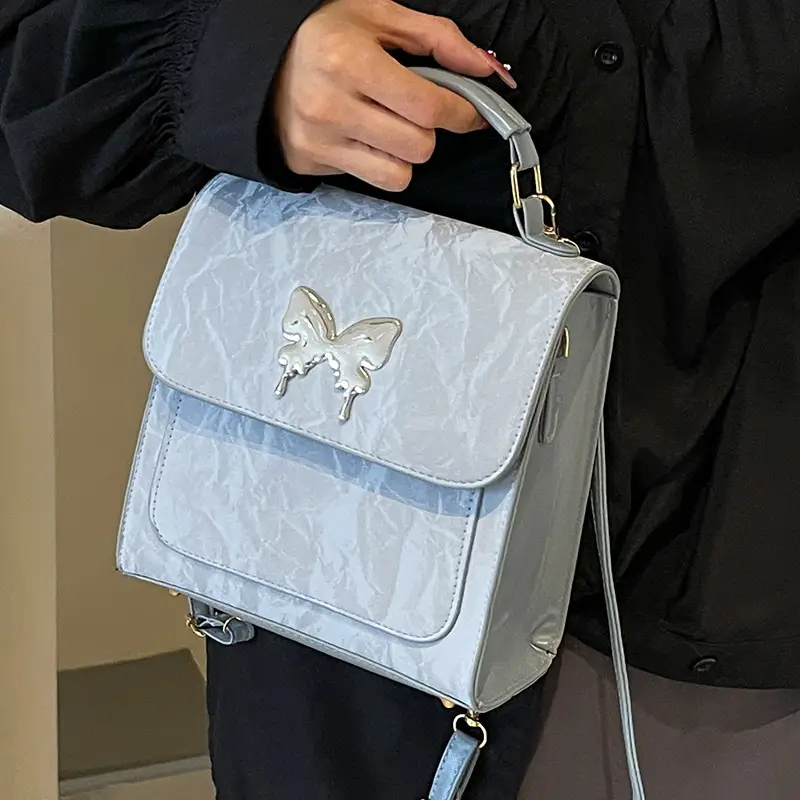 Women's Butterfly Crossbody Bag Light Green 2024 - Image 6