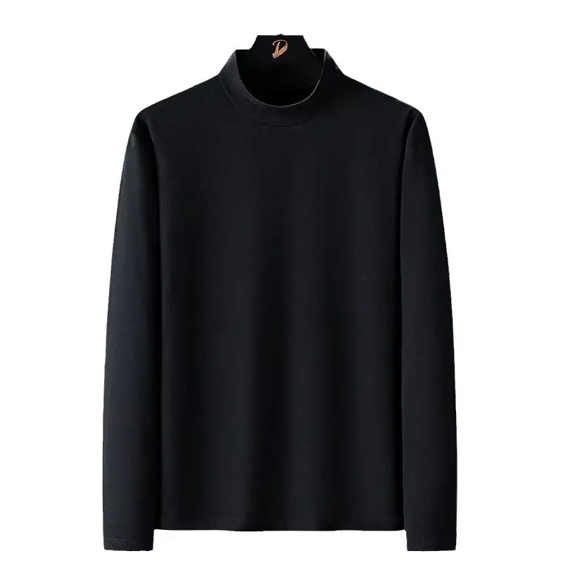Men's White Star Necklace T-Shirt Long Sleeve - Image 7