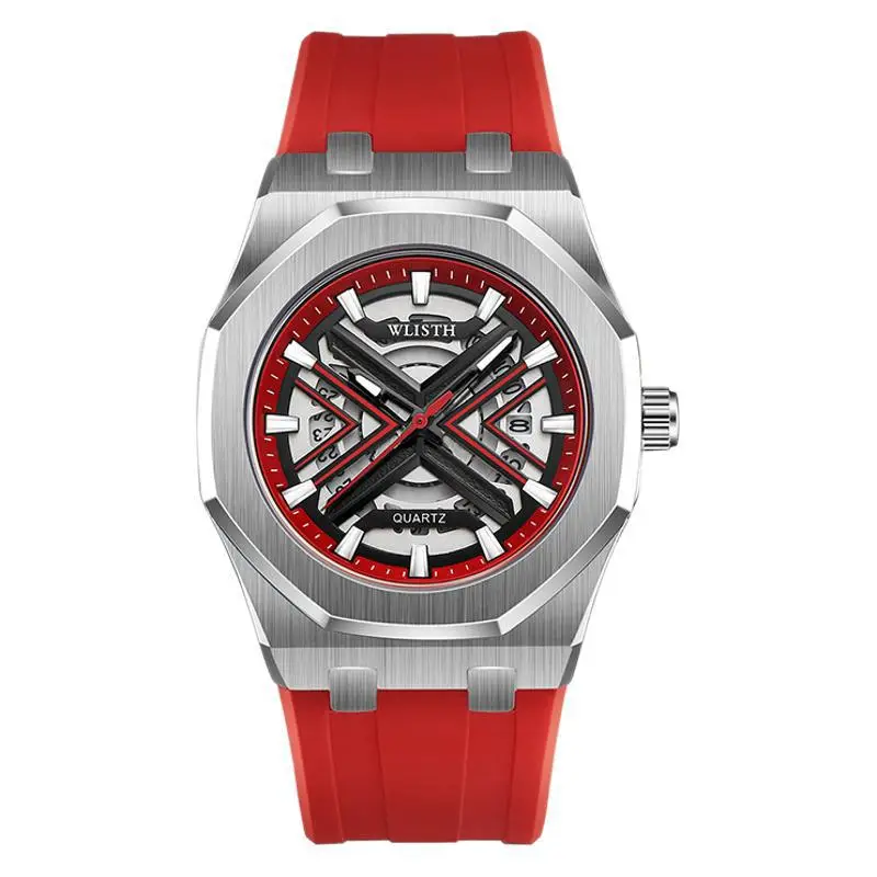 Men's Luminous Quartz Sports Watch with Large Dial - Image 8
