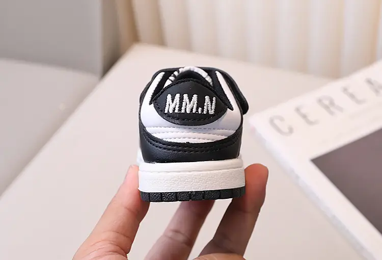 Kids Board Shoes Black White Korean Style Spring Autumn — feature 14