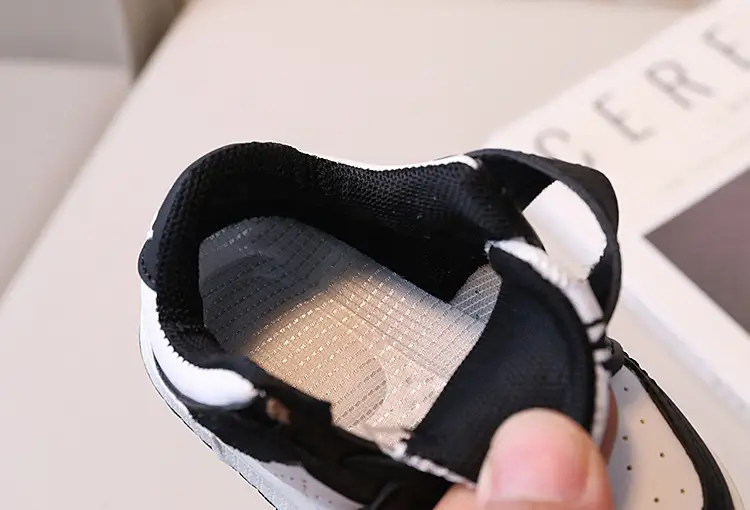 Kids Board Shoes Black White Korean Style Spring Autumn — feature 16