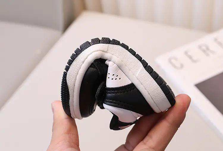 Kids Board Shoes Black White Korean Style Spring Autumn — feature 17