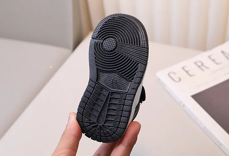 Kids Board Shoes Black White Korean Style Spring Autumn — feature 18