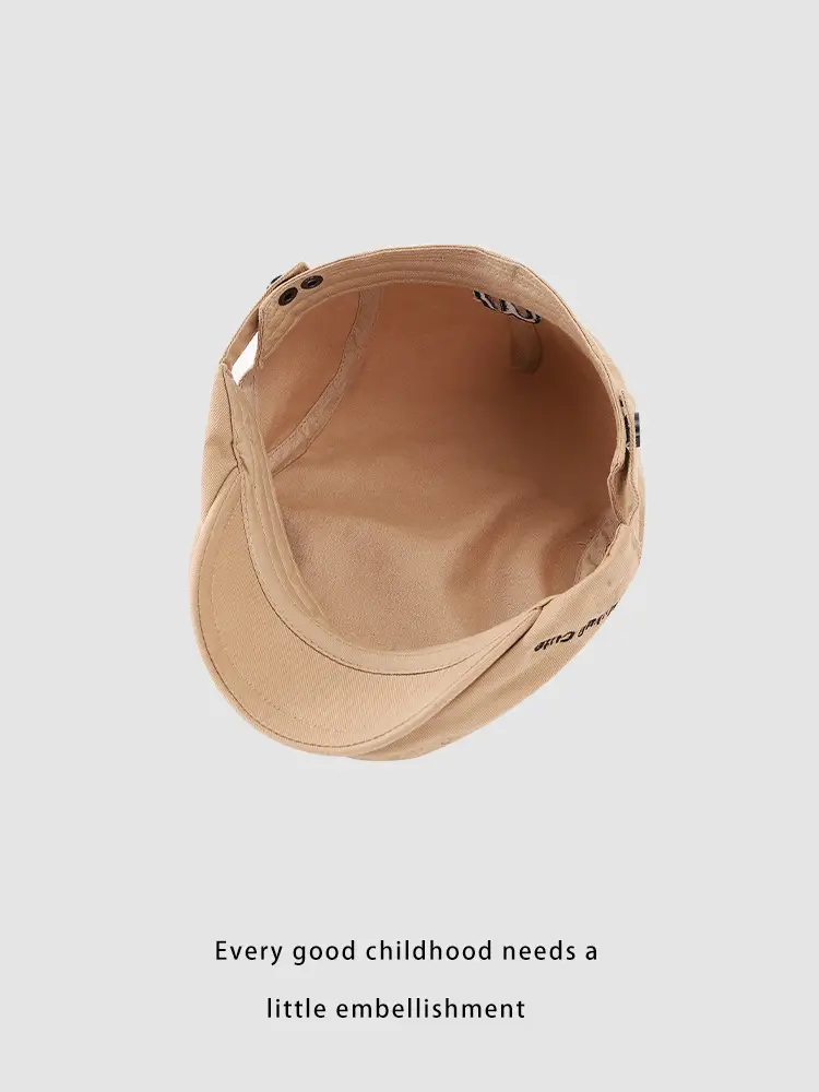 Baby Hat with Bear Embroidery Winter Warm Cap — feature 10
