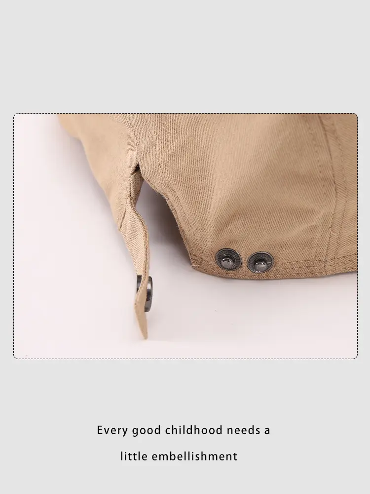 Baby Hat with Bear Embroidery Winter Warm Cap — feature 9