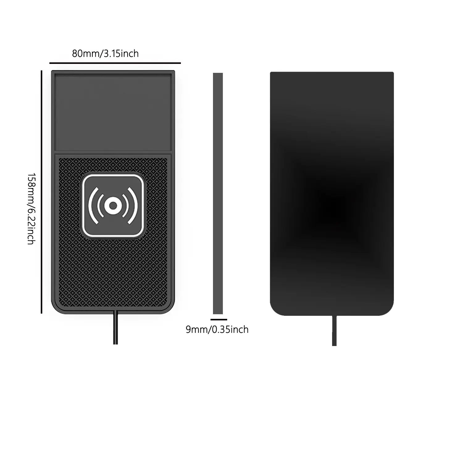 15W Wireless Car Charger for Huawei Apple Samsung Fast Charging — feature 7