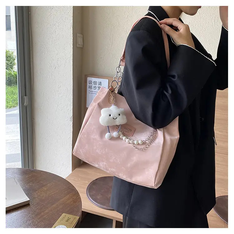 Soft PU Shoulder Bag Women Blue 2024 New — feature 13
