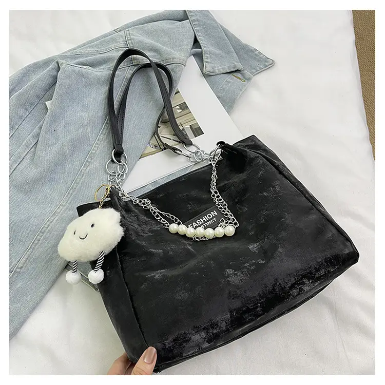 Soft PU Shoulder Bag Women Blue 2024 New — feature 20