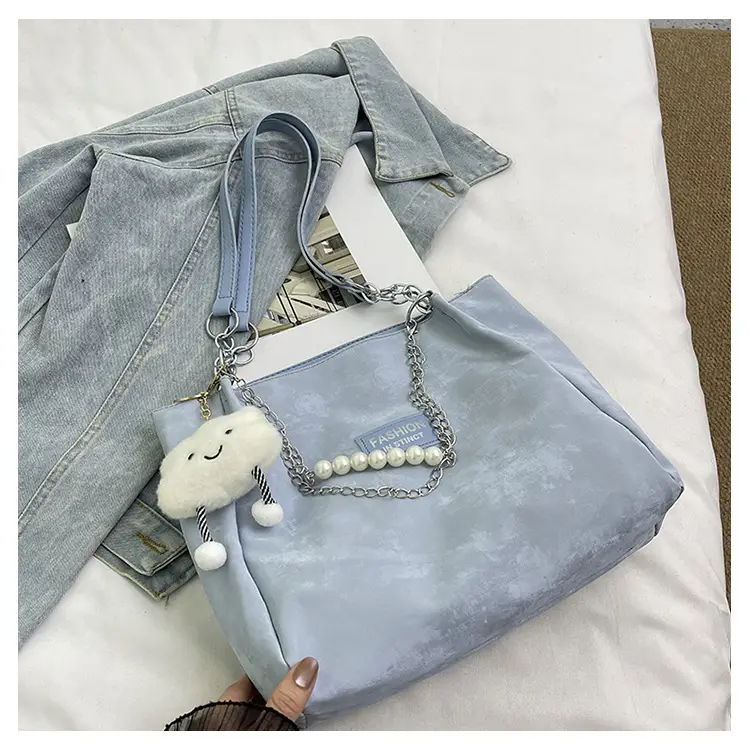 Soft PU Shoulder Bag Women Blue 2024 New — feature 21