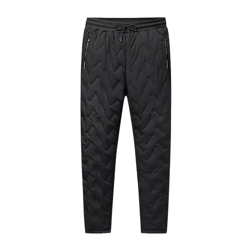 Winter Cotton Pants Men Extra Large Fleece Lined Warm - Image 5