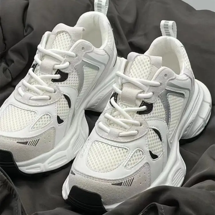 Women White Platform Casual Sneakers 2024 — feature 3