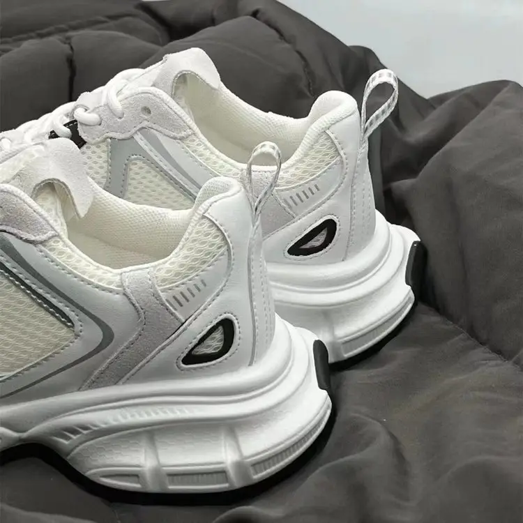 Women White Platform Casual Sneakers 2024 — feature 4