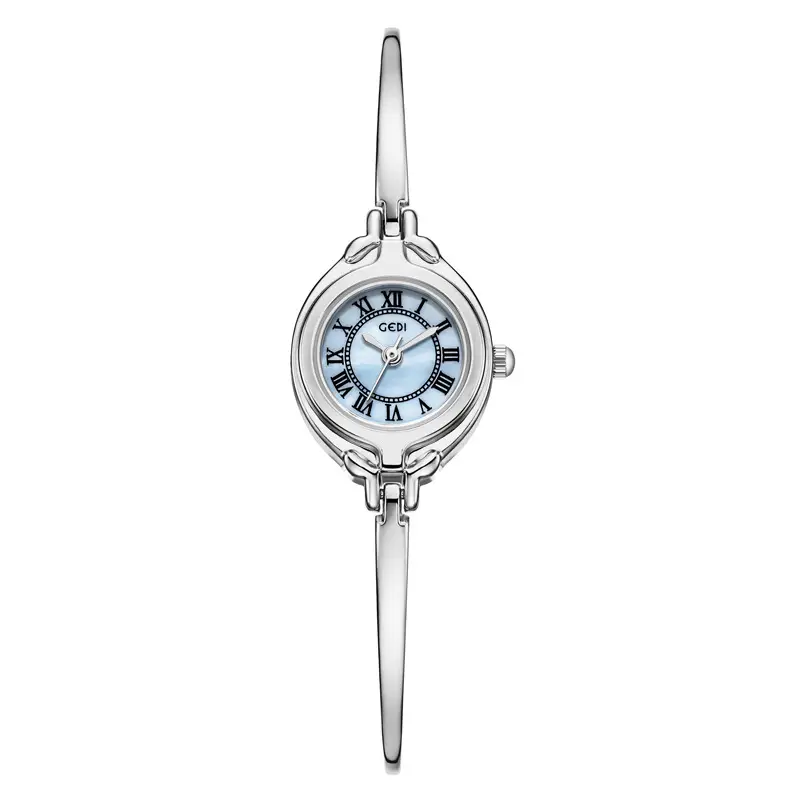 Women's Gold Quartz Watch Small Retro Design - Image 3