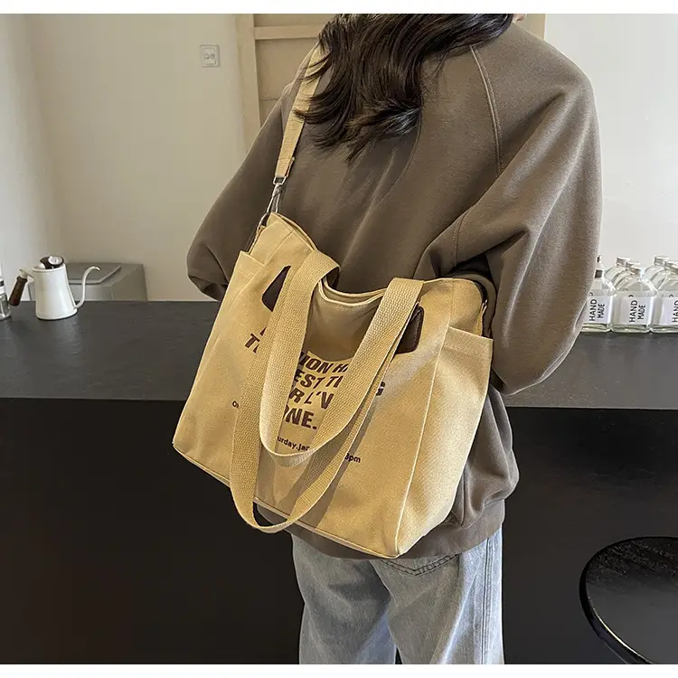 Canvas Women's 2024 Retro European Tote Bag - Image 6