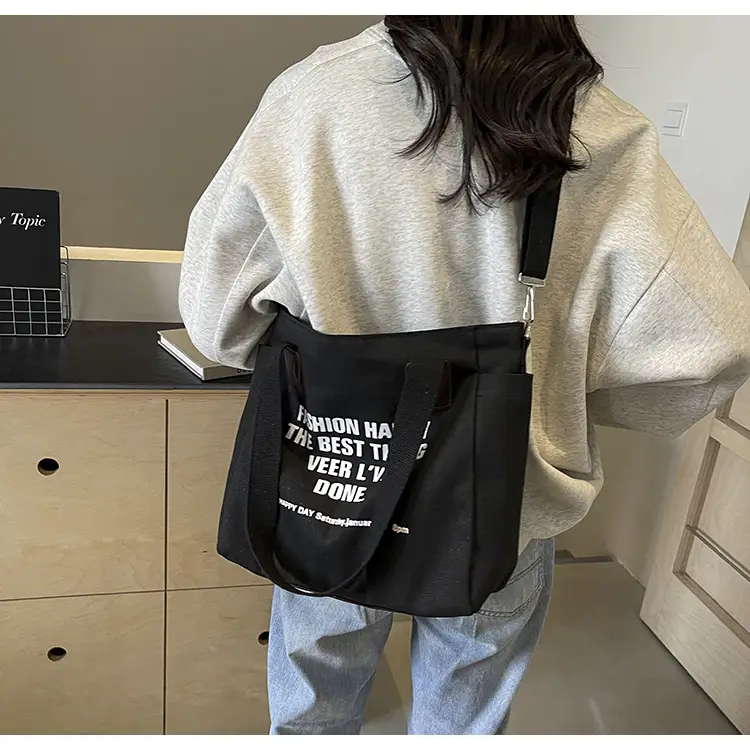 Canvas Women's 2024 Retro European Tote Bag - Image 7