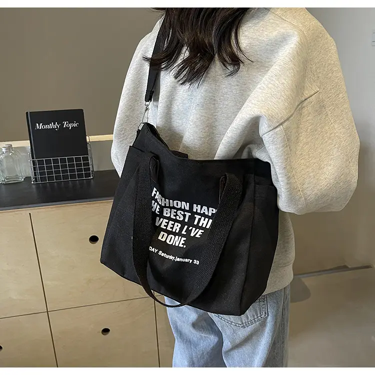 Canvas Women's 2024 Retro European Tote Bag — feature 12