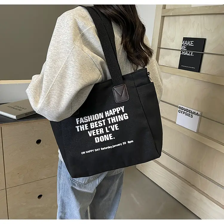 Canvas Women's 2024 Retro European Tote Bag — feature 14