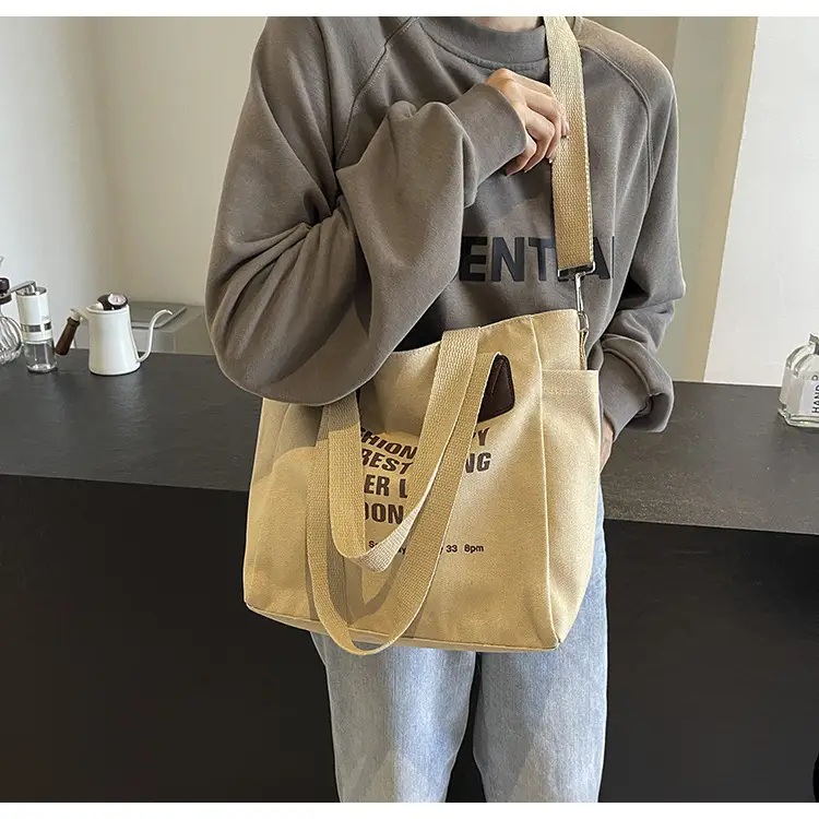 Canvas Women's 2024 Retro European Tote Bag — feature 15