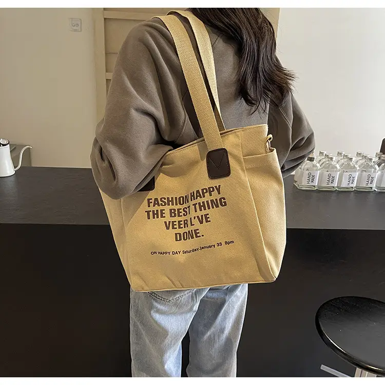 Canvas Women's 2024 Retro European Tote Bag — feature 17