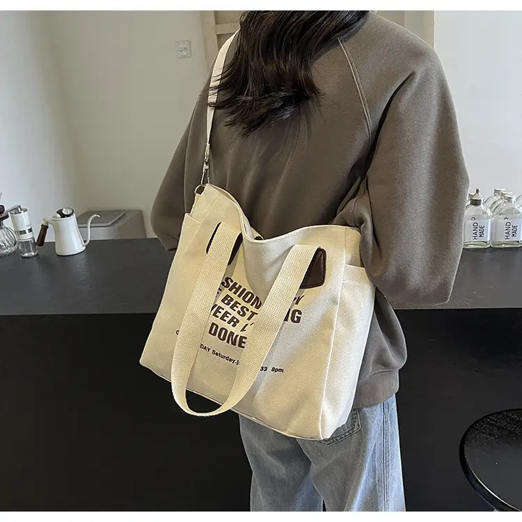 Canvas Women's 2024 Retro European Tote Bag — feature 20