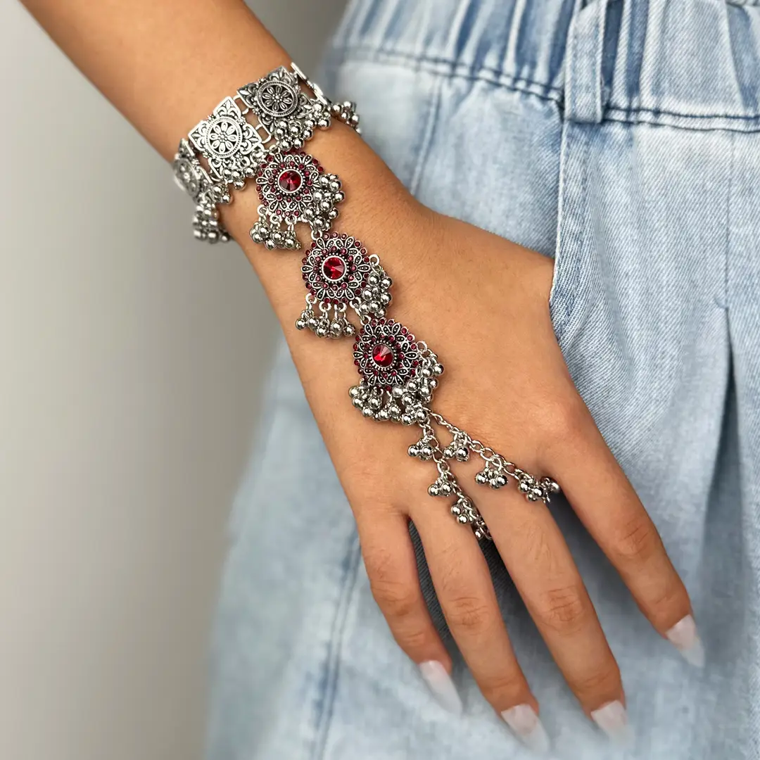 Cross-border European, American and Middle East Handmade Fashion Vintage Beads Tassel Bracelet Bohemian Style