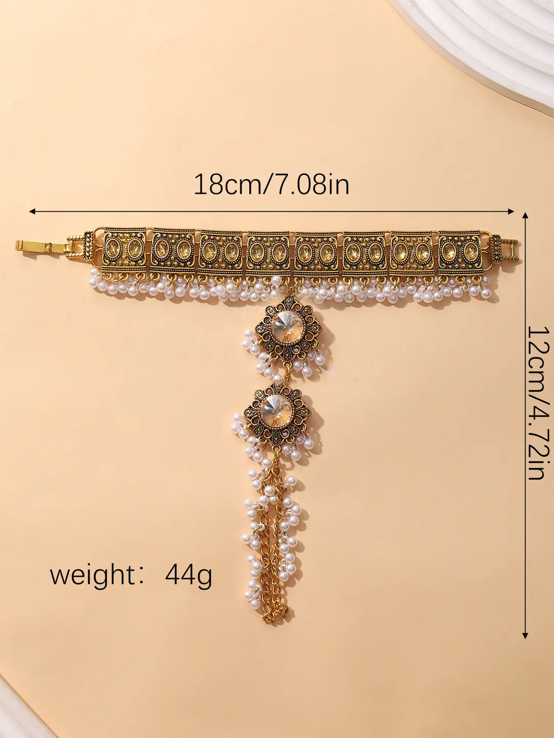 Cross-border European, American and Middle East Handmade Fashion Vintage Beads Tassel Bracelet Bohemian Style — feature 10