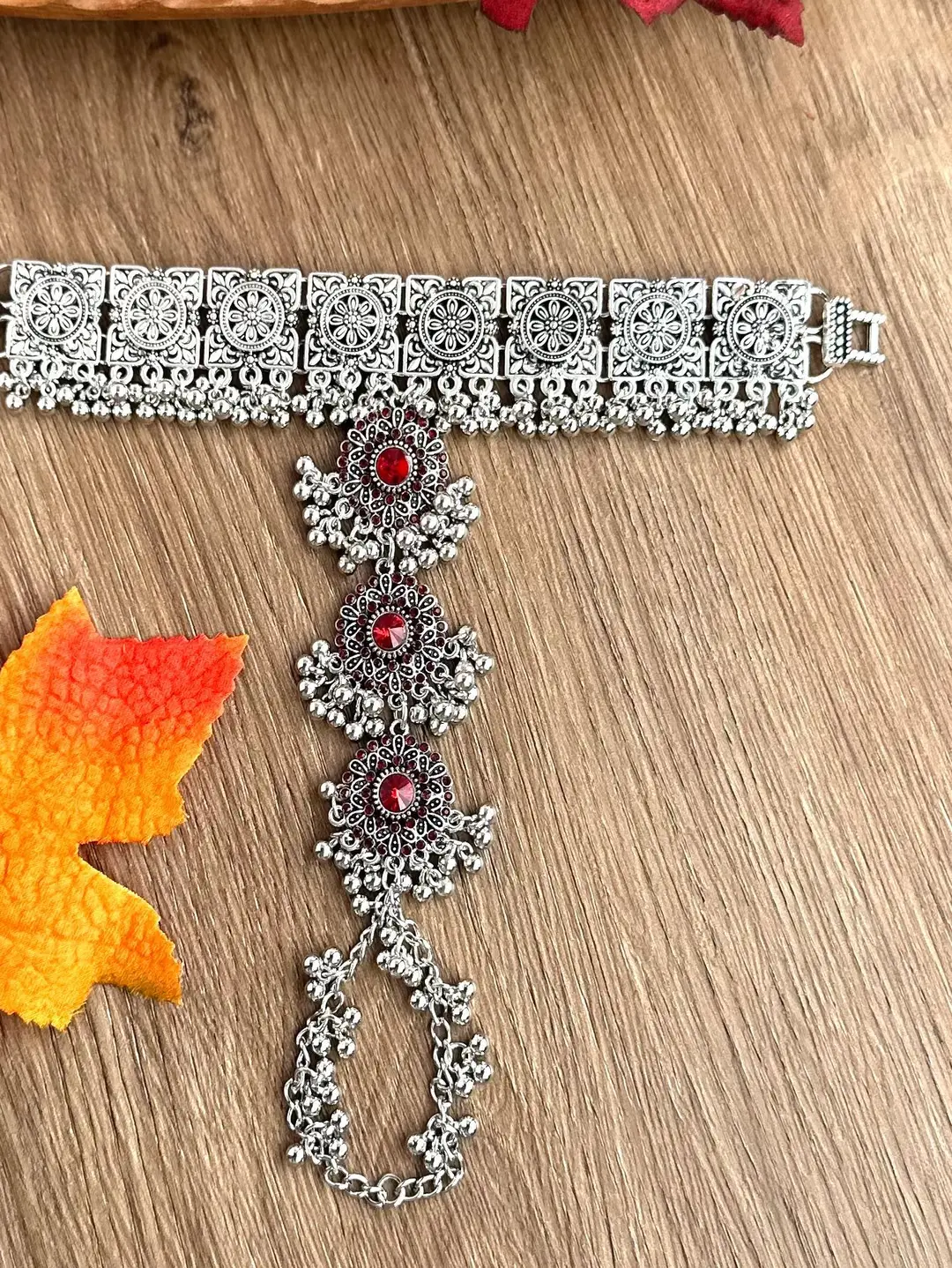 Cross-border European, American and Middle East Handmade Fashion Vintage Beads Tassel Bracelet Bohemian Style — feature 3